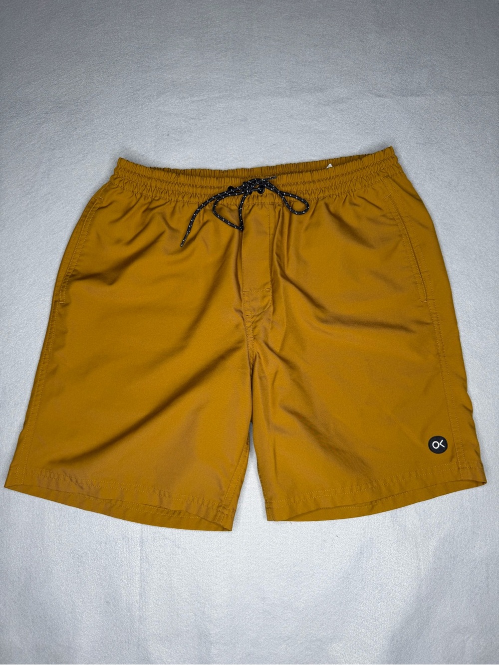Outerknown Men 7” Performance Shorts Medium Mustard Yellow